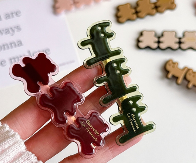 Stylish Korean hair clips feature playful, detailed, durable, eye-catching designs