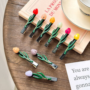 These side hair accessories provide a quick solution for creating a clean, neat look during morning commutes or busy workdays.